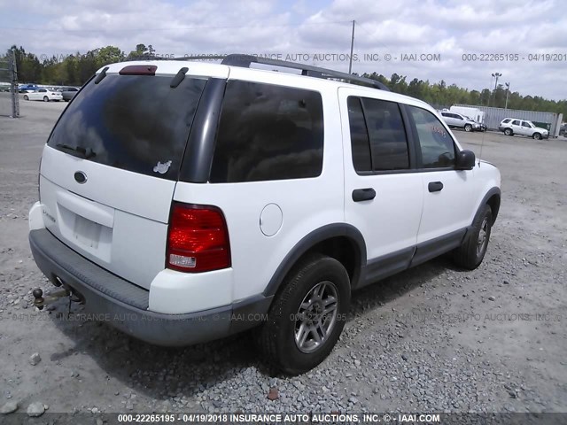 1FMZU63K83UA28259 - 2003 FORD EXPLORER XLT/XLT SPORT/NBX 白色 照片 4