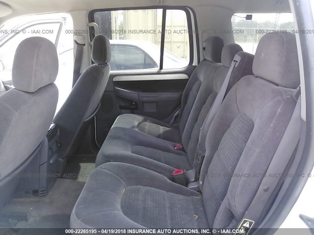 1FMZU63K83UA28259 - 2003 FORD EXPLORER XLT/XLT SPORT/NBX 白色 照片 8