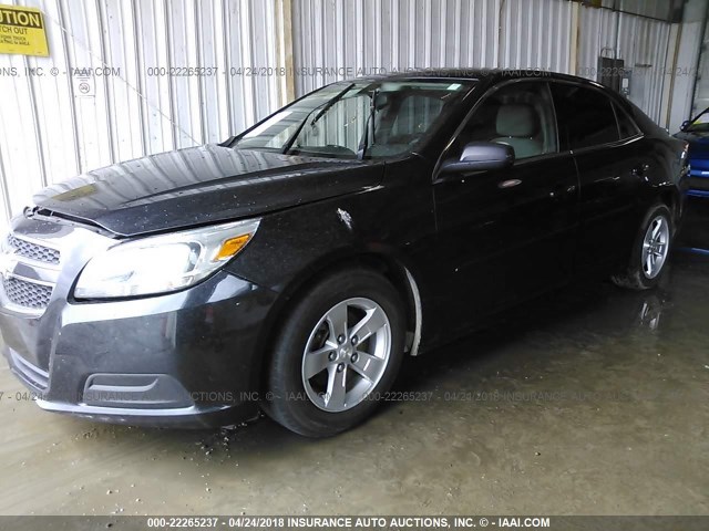 1G11B5SA5DF183909 - 2013 CHEVROLET MALIBU LS 黑色 照片 2