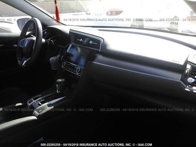 19XFC1F72GE022577 - 2016 HONDA CIVIC EXL SILVER photo 5