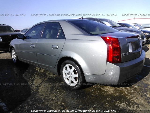 1G6DM56T650164741 - 2005 CADILLAC CTS GRAY photo 3