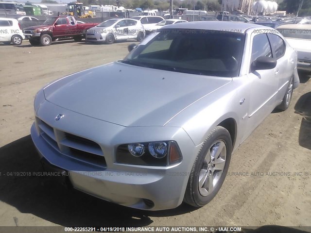 2B3KA43RX7H734594 - 2007 DODGE CHARGER SE/SXT SILVER photo 2