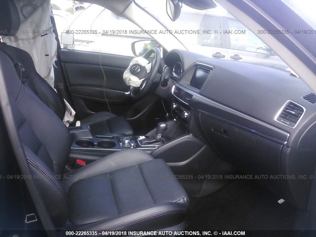 JM3KE2DY3G0834965 - 2016 MAZDA CX-5 GT BLACK photo 5