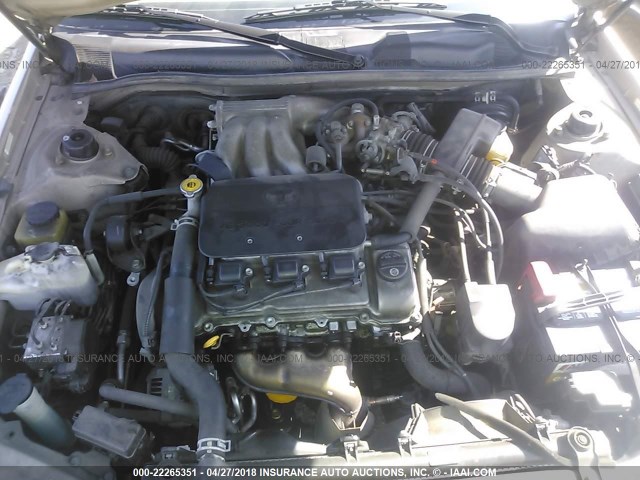 4T1BF28K81U130753 - 2001 TOYOTA CAMRY LE/XLE Gold Foto 10