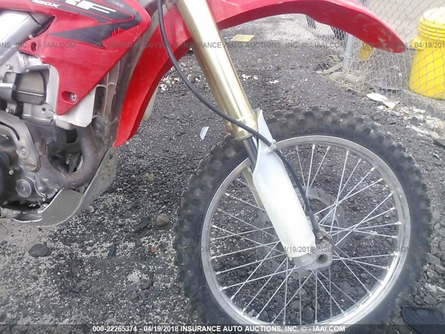 JH2PE06015K003841 - 2005 HONDA CRF450 X RED photo 5