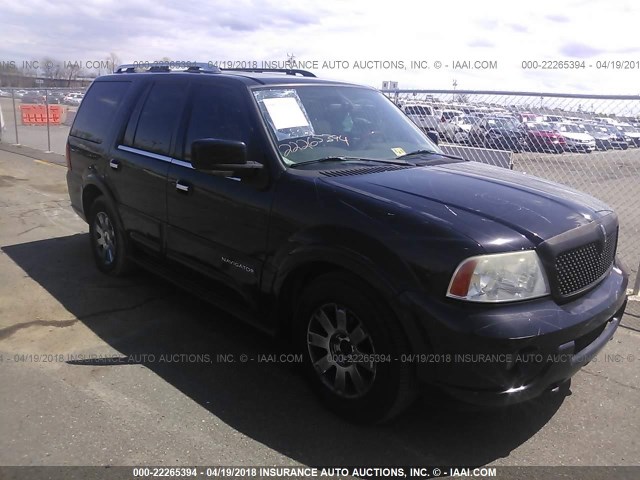 5LMFU28R34LJ02158 - 2004 LINCOLN NAVIGATOR BLACK photo 1