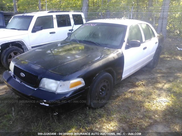 2FAFP71W55X141677 - 2005 FORD CROWN VICTORIA POLICE INTERCEPTOR BLACK photo 2