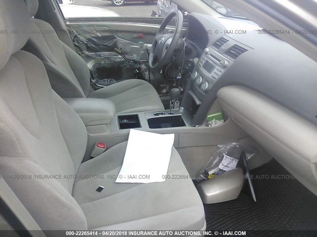 4T1BE46K78U259546 - 2008 TOYOTA CAMRY CE/LE/XLE/SE GOLD photo 5