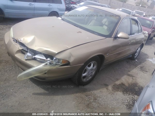 1G3WS52K9XF307075 - 1999 OLDSMOBILE INTRIGUE GL GOLD photo 2