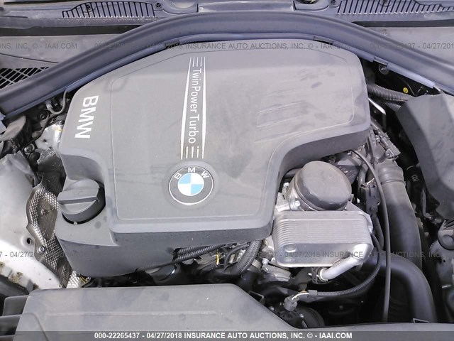 WBA1F9C59GV545851 - 2016 BMW 228 I/SULEV WHITE photo 10