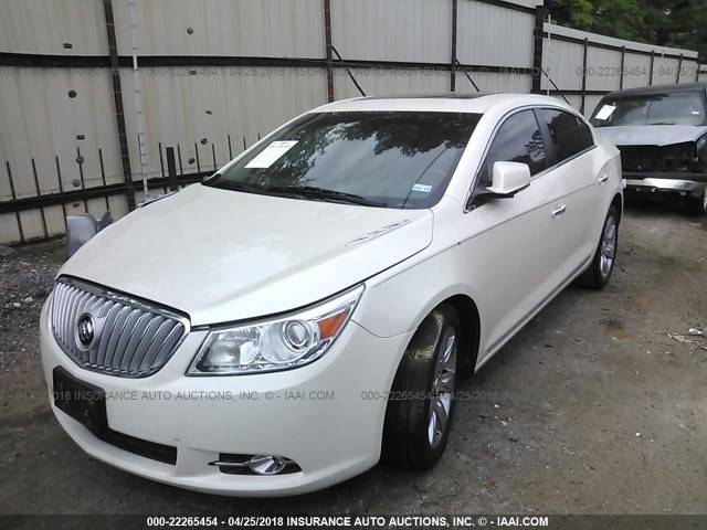 1G4GE5GD4BF104542 - 2011 BUICK LACROSSE CXS CREAM photo 2