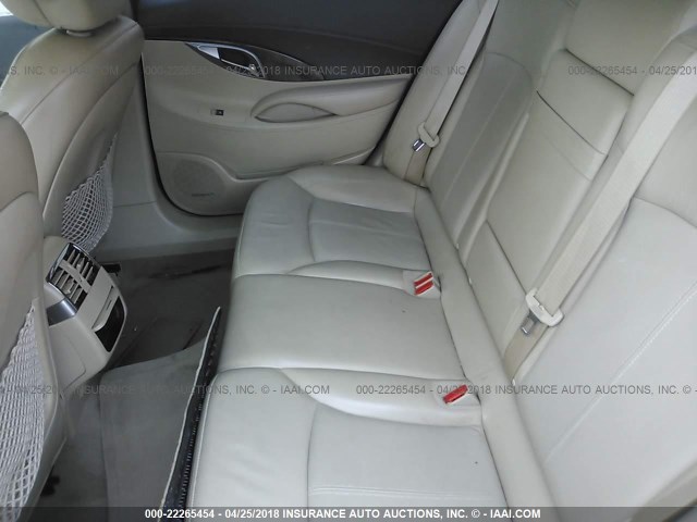 1G4GE5GD4BF104542 - 2011 BUICK LACROSSE CXS CREAM photo 8