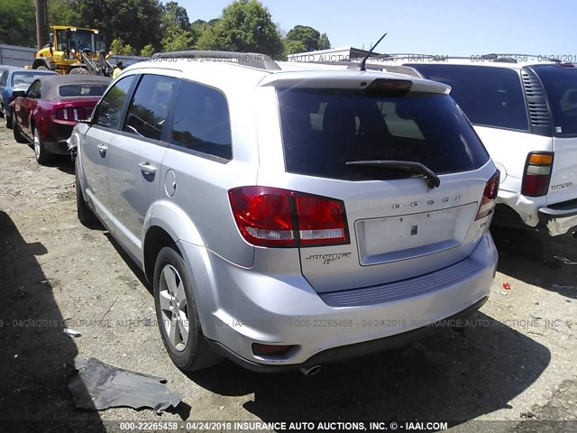 3C4PDCBG6CT304682 - 2012 DODGE JOURNEY SXT SILVER photo 3