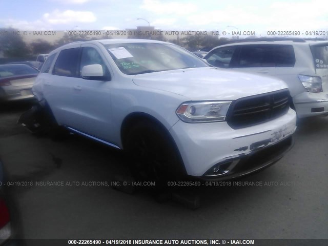 1C4RDHDG9GC336532 - 2016 DODGE DURANGO LIMITED WHITE photo 1