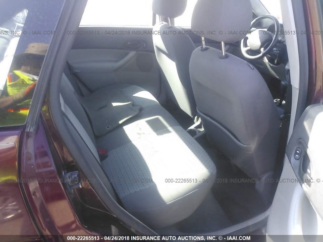 1FAHP34N27W233980 - 2007 FORD FOCUS ZX4/S/SE/SES 栗色 照片 8