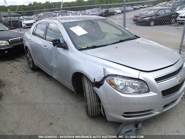 1G1ZC5EU5BF350854 - 2011 CHEVROLET MALIBU 1LT 银色 照片 6