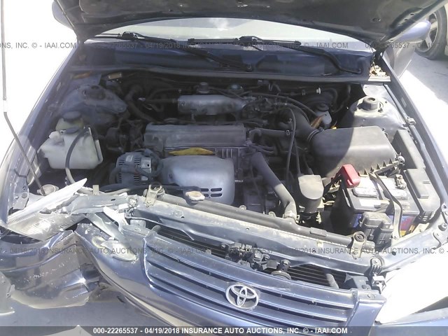 4T1BG22K7XU469924 - 1999 TOYOTA CAMRY CE/LE/XLE 蓝色 照片 10