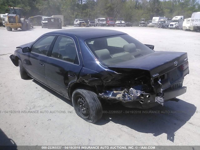 4T1BG22K7XU469924 - 1999 TOYOTA CAMRY CE/LE/XLE 蓝色 照片 3
