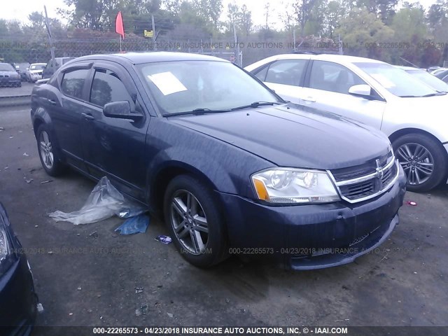 1B3LC56R38N625306 - 2008 DODGE AVENGER SXT WHITE photo 1