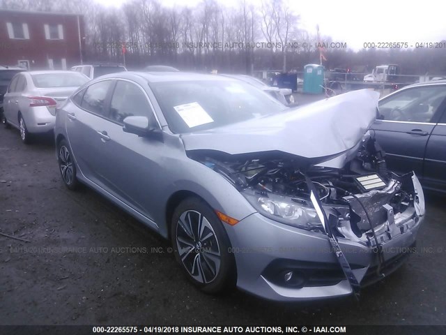 19XFC1F79HE208800 - 2017 HONDA CIVIC EXL GRAY photo 1