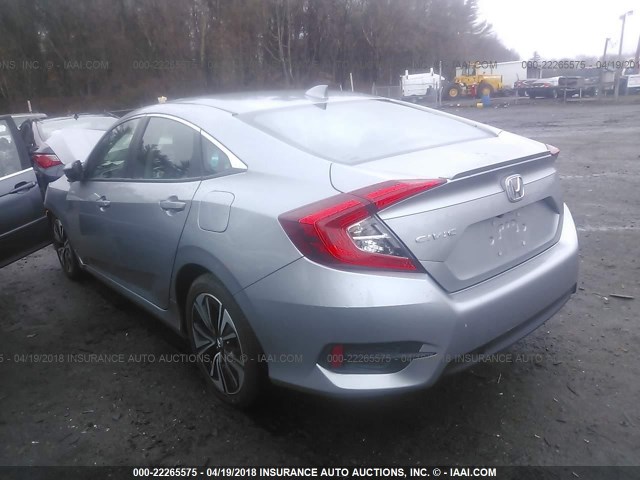 19XFC1F79HE208800 - 2017 HONDA CIVIC EXL GRAY photo 3