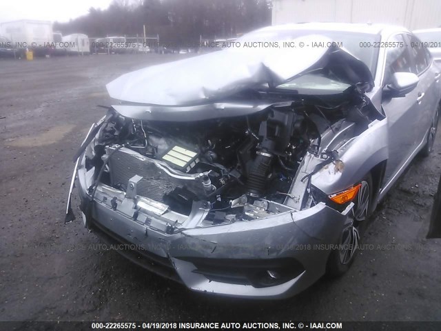 19XFC1F79HE208800 - 2017 HONDA CIVIC EXL GRAY photo 6