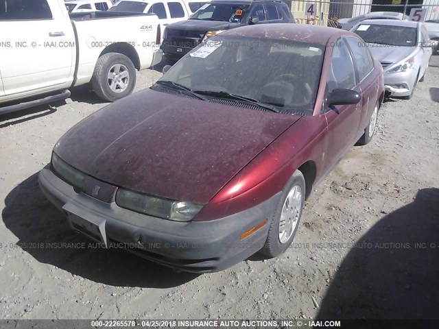 1G8ZH5287VZ353820 - 1997 SATURN SL1 RED photo 6