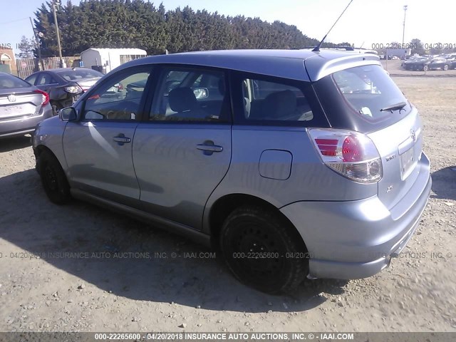 2T1KR32E06C604431 - 2006 TOYOTA COROLLA MATRIX XR BLUE photo 3