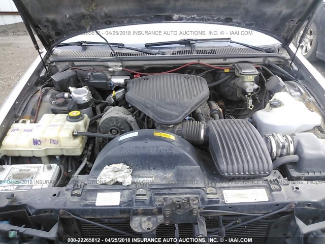 1G1BL52P7TR140496 - 1996 CHEVROLET CAPRICE / IMPALA CLASSIC/SS SILVER photo 10