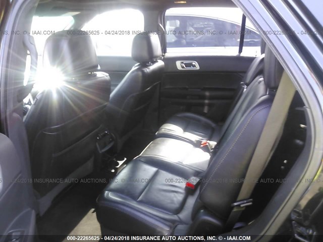 1FM5K7F80DGA21607 - 2013 FORD EXPLORER LIMITED 黑色 照片 8