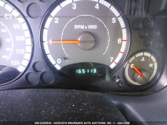 1J4GL48K15W587455 - 2005 JEEP LIBERTY SPORT 绿色 照片 7