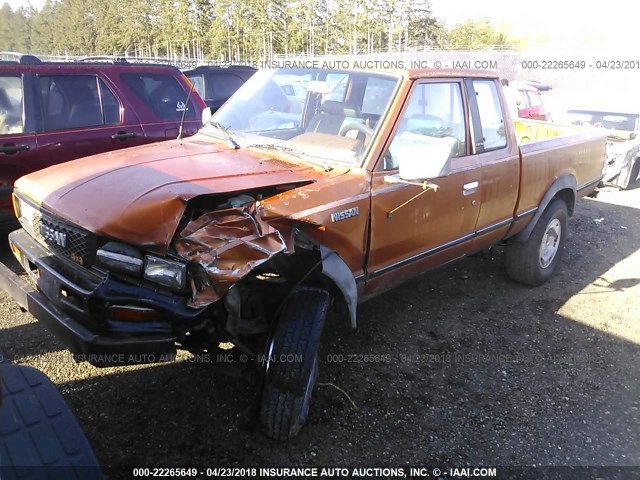 JN6ND06Y8GW110693 - 1986 NISSAN 720 KING CAB BROWN photo 2