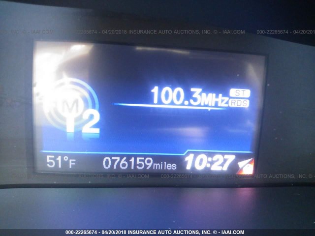 19XFB2F90DE226221 - 2013 HONDA CIVIC EXL BLACK photo 7