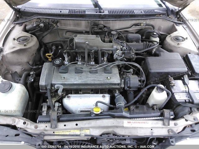 1NXAE09B4SZ321962 - 1995 TOYOTA COROLLA LE/DX 金色 照片 10