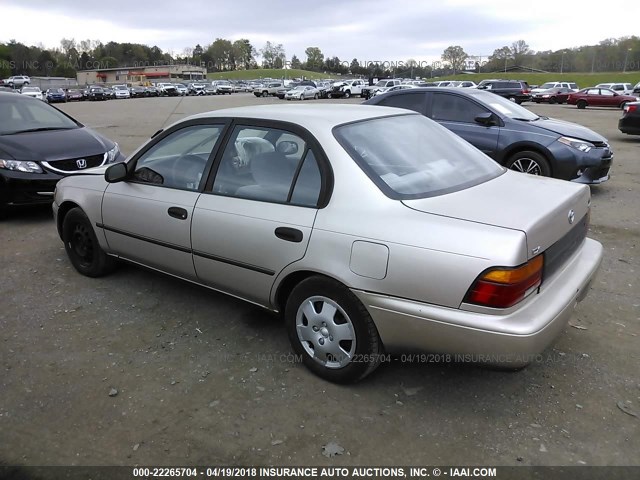 1NXAE09B4SZ321962 - 1995 TOYOTA COROLLA LE/DX 金色 照片 3