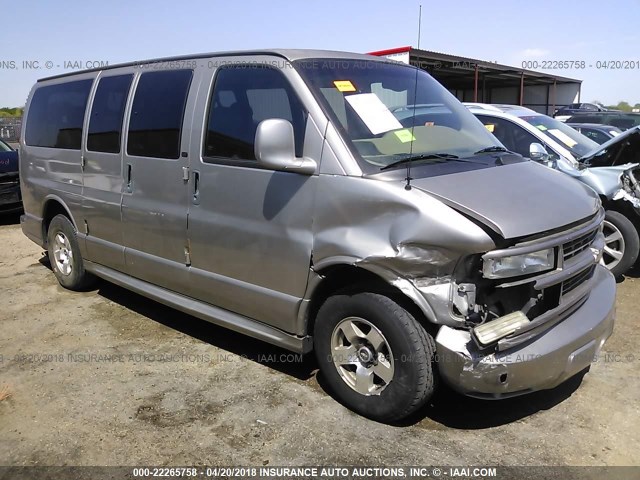 1GNFG65R621158251 - 2002 CHEVROLET EXPRESS G1500  Champagne photo 1