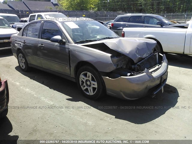 1G1ZS58F57F182737 - 2007 CHEVROLET MALIBU LS 灰色 照片 1