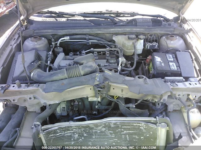 1G1ZS58F57F182737 - 2007 CHEVROLET MALIBU LS 灰色 照片 10