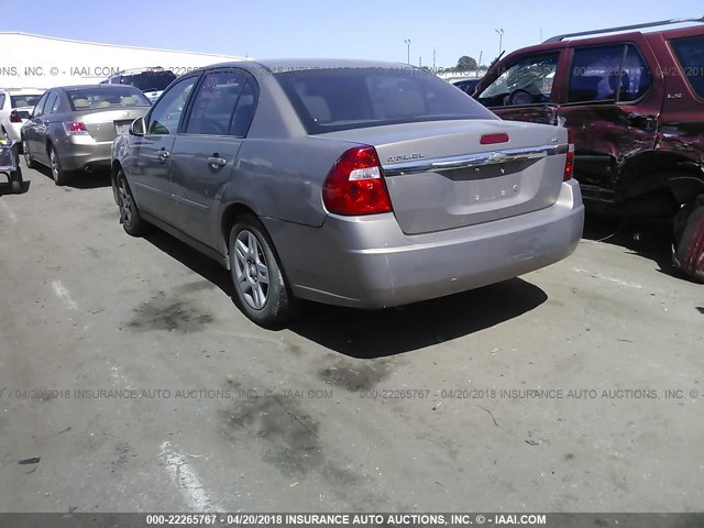 1G1ZS58F57F182737 - 2007 CHEVROLET MALIBU LS 灰色 照片 3