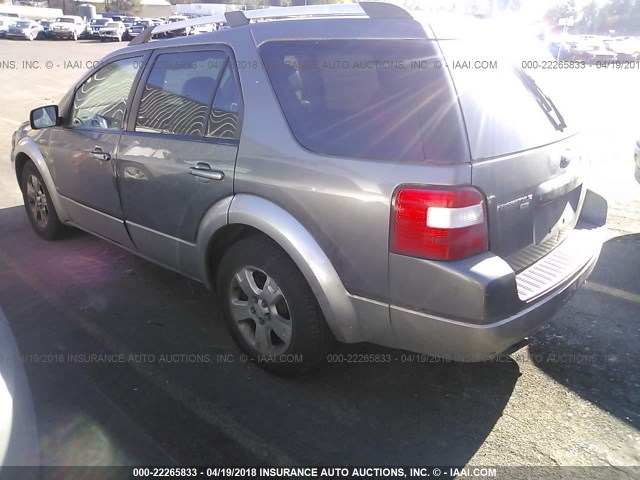 1FMDK05136GA48035 - 2006 FORD FREESTYLE SEL GRAY photo 3