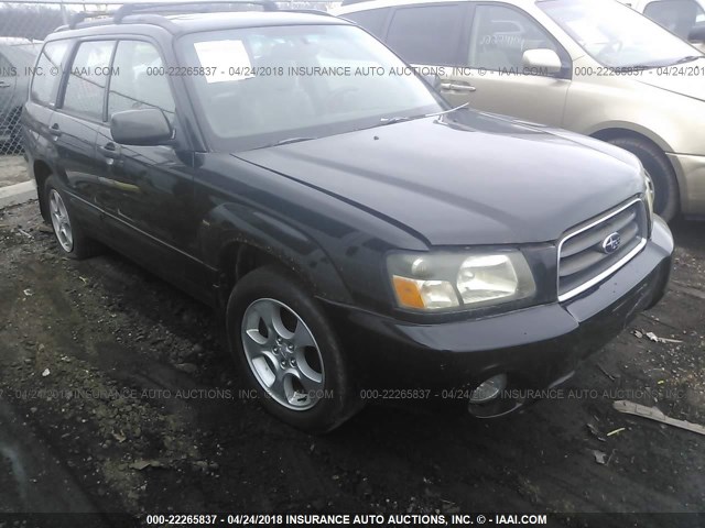 JF1SG65614H705813 - 2004 SUBARU FORESTER 2.5XS 黑色 照片 1