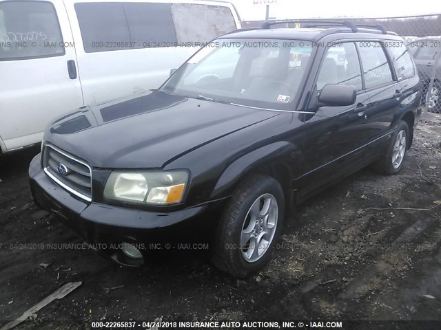 JF1SG65614H705813 - 2004 SUBARU FORESTER 2.5XS 黑色 照片 2