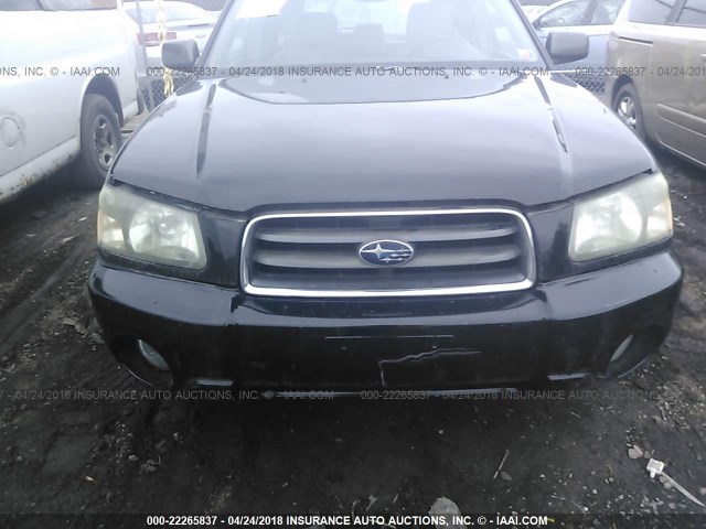 JF1SG65614H705813 - 2004 SUBARU FORESTER 2.5XS 黑色 照片 6