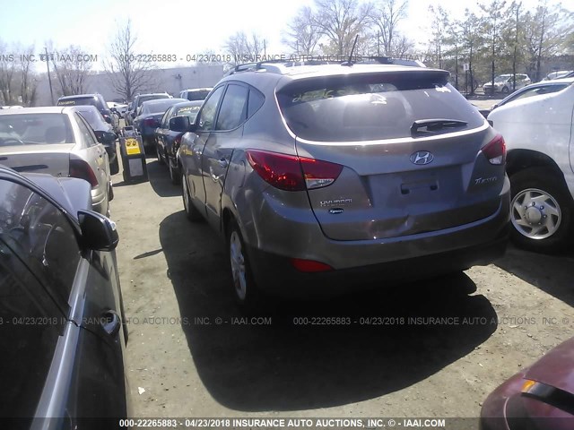 KM8JU3AC2CU374945 - 2012 HYUNDAI TUCSON GLS/LIMITED ოქროსფერი ფოტო 3