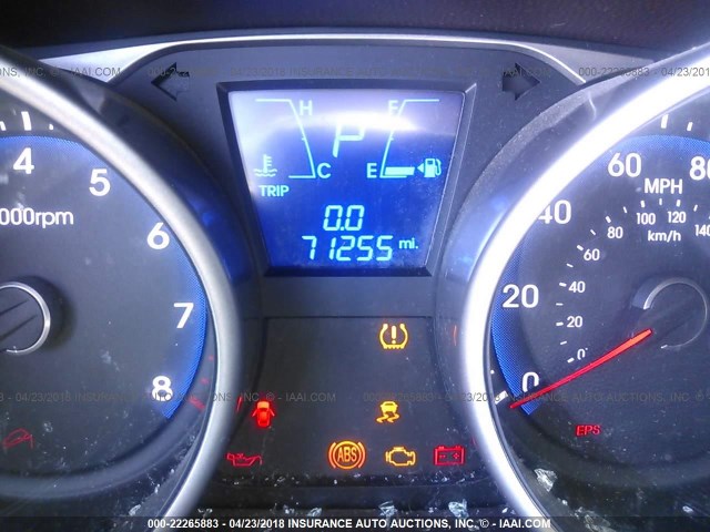 KM8JU3AC2CU374945 - 2012 HYUNDAI TUCSON GLS/LIMITED ოქროსფერი ფოტო 7