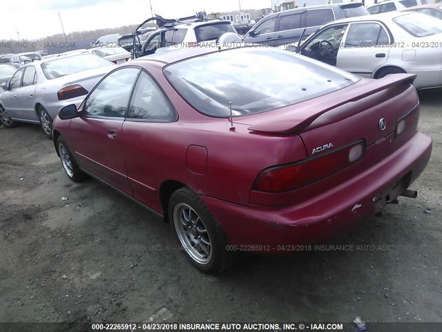 JH4DC435XSS001525 - 1995 ACURA INTEGRA LS RED photo 3