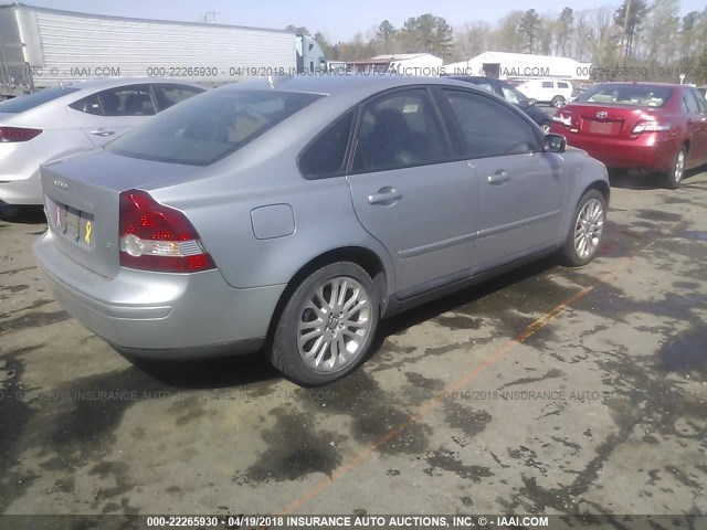 YV1MS390262219226 - 2006 VOLVO S40 2.4I SILVER photo 4