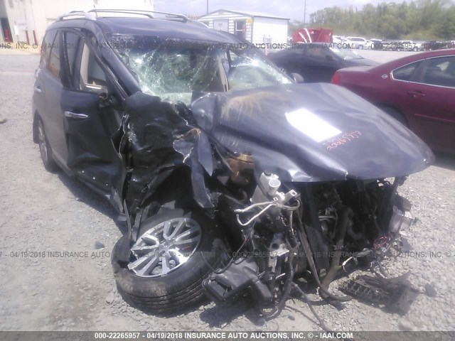 5N1AR2MN7DC646213 - 2013 NISSAN PATHFINDER S/SV/SL/PLATINUM 灰色 照片 6