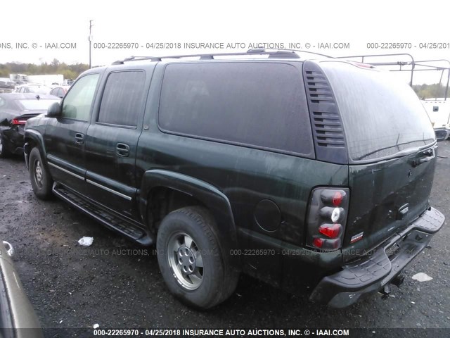 1GNFK16Z63J142097 - 2003 CHEVROLET SUBURBAN K1500 GREEN photo 3