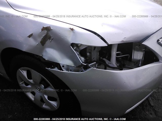 4T1BE46K07U556723 - 2007 TOYOTA CAMRY NEW GENERAT CE/LE/XLE/SE SILVER photo 6